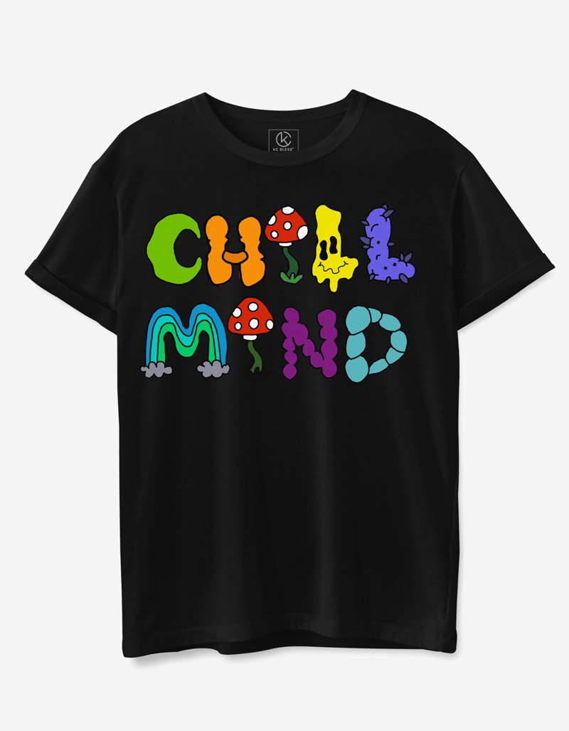 Chill Mind T-shirt - Black