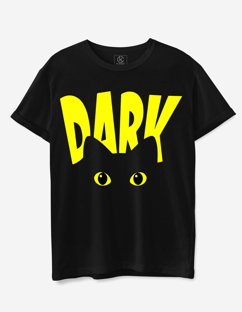 Dark T-shirt - Black