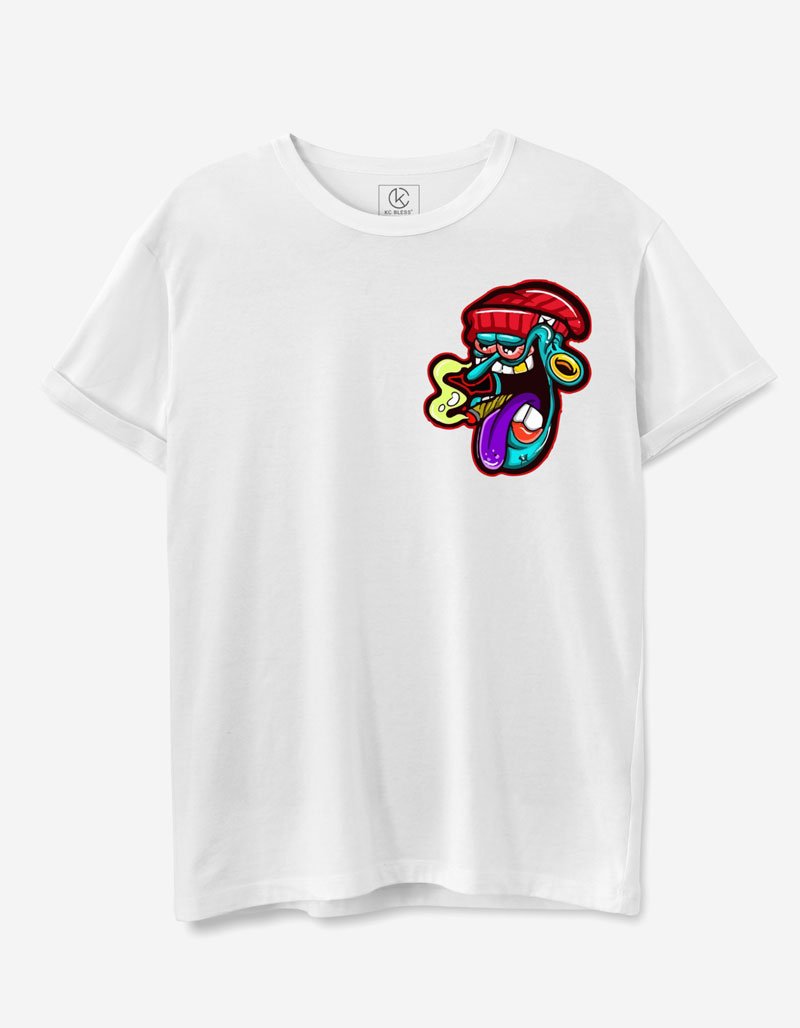 Joker Face - White