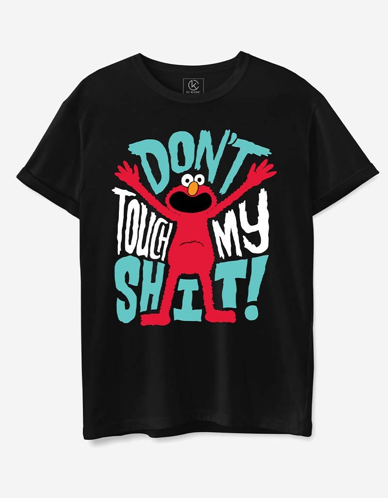 DONt TOUCH Design T-shirt - Black