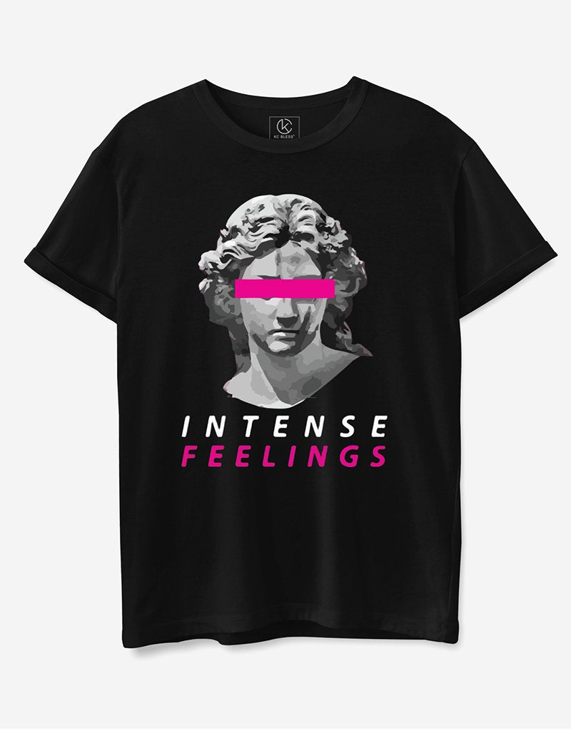 Intense Feelings T-shirt - Black