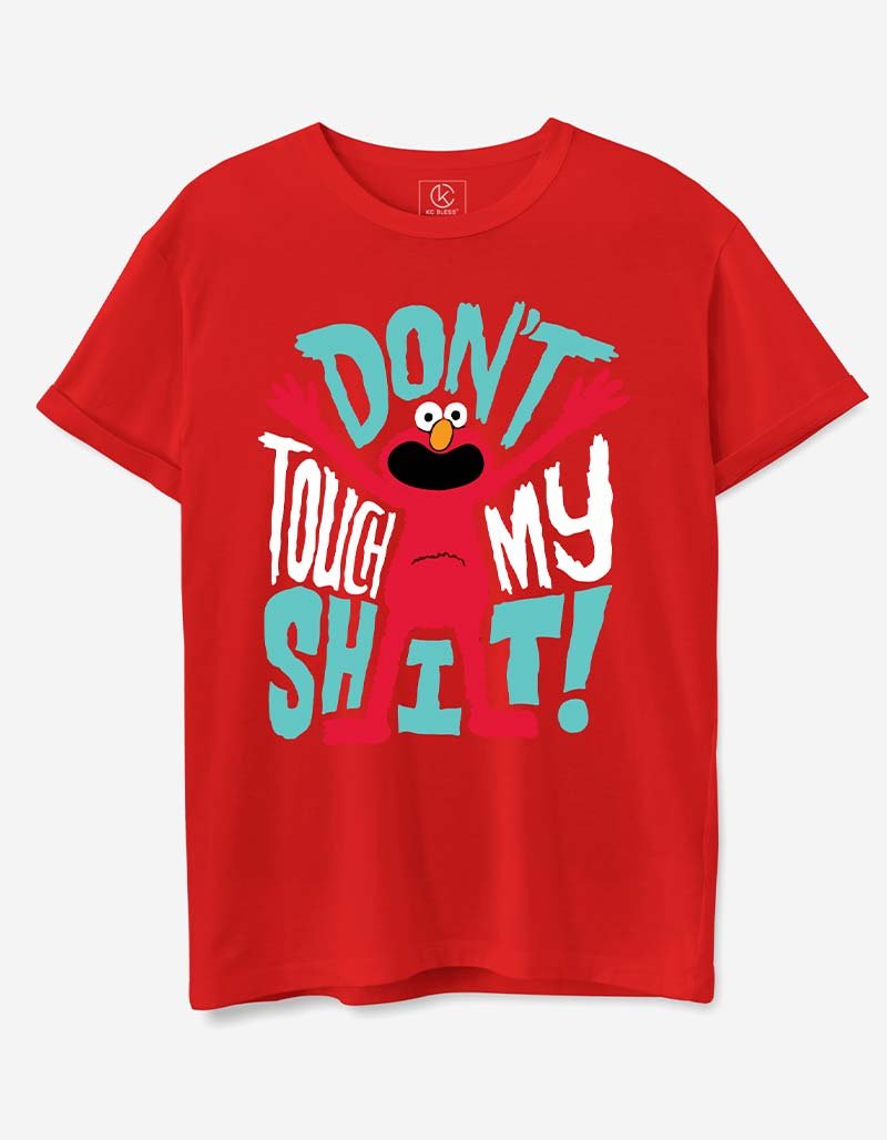 DONt TOUCH Design T-shirt - Red