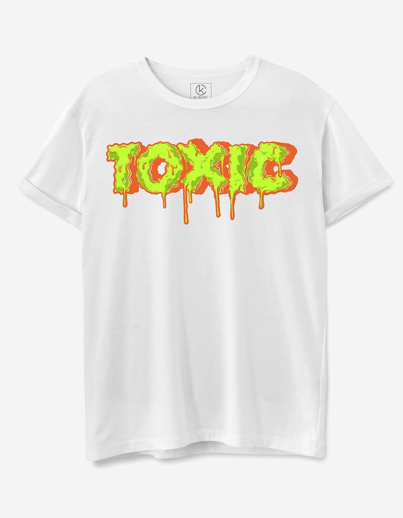 Toxic Design T-shirt - White