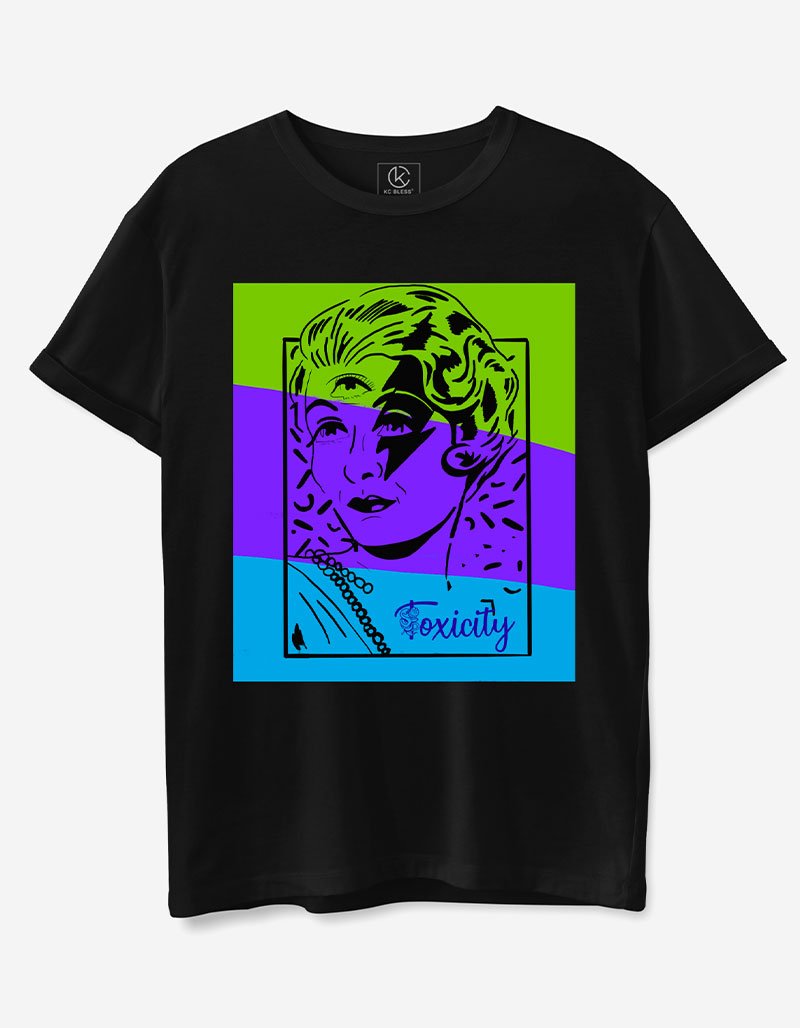 Toxicity Design T-shirt - Black