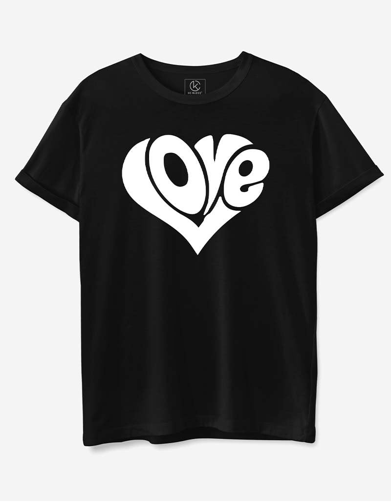 Love Design T-shirt - Black